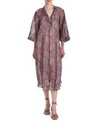 Corey Lynn Calter - Allie Paisley Midi Dress - Lyst