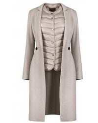 Moorer - Button Closure Mid Length Blazer Coat - Lyst