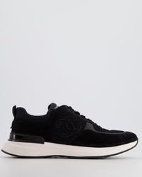 Chanel - Suede Cc Logo Lace Up 22p Sneaker Withsole - Lyst