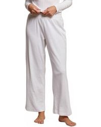 PERFECTWHITETEE - Remi Sweater Rib Drawstring Pants - Lyst