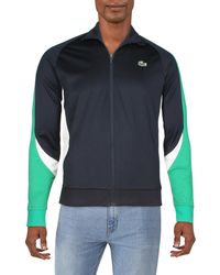 Lacoste - Lightweight Colorblock Full Zip Sweater - Lyst