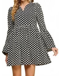 Pretty Follies - Shelby Floral Embroidered Shift Mini Dress - Lyst