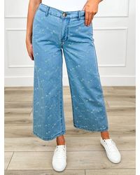 Wishlist - Spring Love High-Rise Cotton Cropped Jeans - Lyst