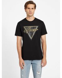 Guess Factory - Eco Teague Triangle Logo Tee - Lyst