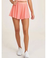 Thrive Societe - Mesh Circle Athletic Mini Skort - Lyst