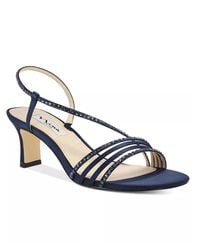 Nina - Gerri Mid Heel Sandals - Lyst