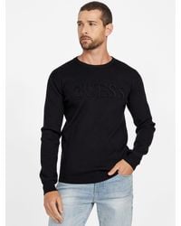 Guess - Astero Logo Sweater - Lyst