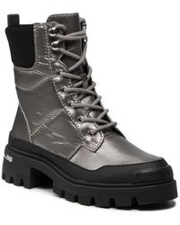 ALDO - Yuclya 13311198-042 Combat Boots Round Toe Ankle Jobb1736 - Lyst