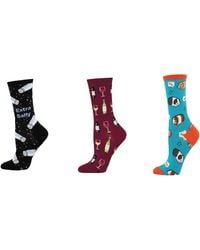 Socksmith - Extra Salty & Fine Wine & Guinea Pigs Socks - Lyst
