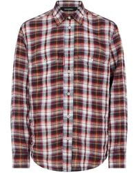 DSquared² - Multicolour Plaid Button-Up Shirt - Lyst