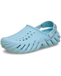 Crocs™ - Echo 207937-426 Clogs Sky Heel Strap Comfort Shoes Jax2139 - Lyst