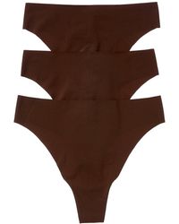 Cosabella - 3Pk Free Cut Micro High-Waist Thong - Lyst