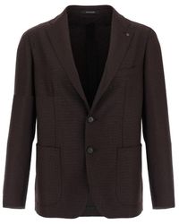 Tagliatore - Micro Squares Blazer - Lyst