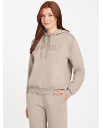 Guess - Zendra Fleece Hoodie - Lyst