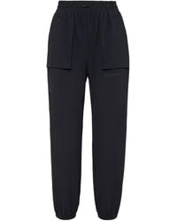 Philipp Plein - Nylon Stretch High Waisted Jogging Pants - Lyst