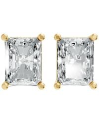 AAMIAA - Radiant Shape 4 Prong Push Back Studs - Lyst