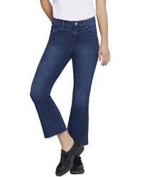 Current/Elliott - Current/Elliott The Boulevard Zenith Wash Crop Bootcut Jean - Lyst