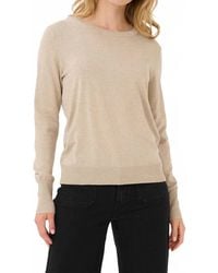Kaffe - Kalizza Round Neck Regular Fit Pullover Sweater - Lyst