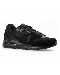 Nike - Air Max Command 629993-020 Triple Black Low Top Training Shoes Clk640 - Lyst