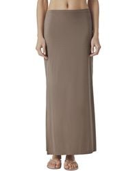 Splendid - Sunsoft Maxi Skirt - Lyst