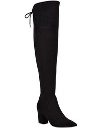 Marc Fisher - Reda Faux Suede Cold Weather Over-the-knee Boots - Lyst
