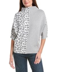 Joseph Ribkoff - Mock Neck Pullover Top - Lyst