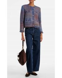 Veronica Beard - Sariyah Knit Button Front Jacket - Lyst