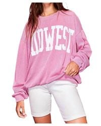 Bucketlist - Midwest Oversized Sweatshirt - Lyst