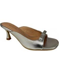 All Black - Little Bow Mule Sandals - Lyst