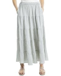 Max Studio - Tiered Maxi Skirt - Lyst