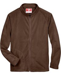 Team 365 - Campus Microfleece Jacket - Lyst