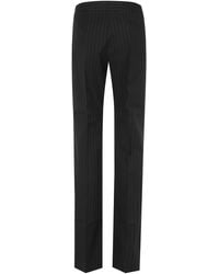 ANDAMANE - Gladys Pinstripe Straight-Leg Pants - Lyst