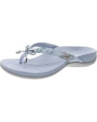 Vionic - Bella Ii Patent Flip-Flops - Lyst