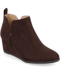 Journee Collection - Mylee Wide Width Bootie - Lyst