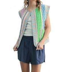 Wishlist - Playful Quilted Vest - Lyst