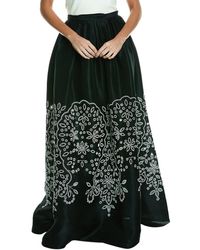 Carolina Herrera - Full Silk Ball Skirt - Lyst