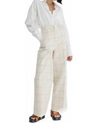 Significant Other - Georgia Check High Waist Trouser Pant - Lyst