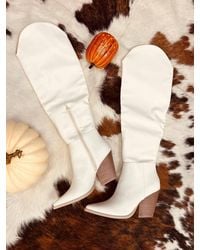 Let'S See Style - Dancing Queen Knee High Boots - Lyst