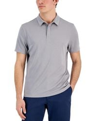 Alfani - Tech Polo Shirt Storm Stretch Short Sleeve Pullover Fts233 - Lyst
