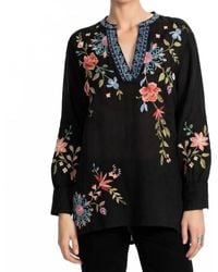 Johnny Was - Kamiko Henley Voyager Tunic - Lyst