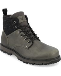 Territory - Redline Water Resistant Plain Toe Lace-up Boot - Lyst