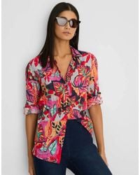 NIC+ZOE - Tropical Button Down Shirt - Lyst