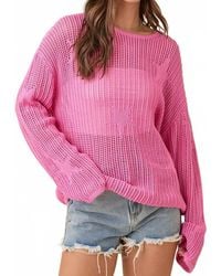 Main Strip - Crochet Knitted Sweater - Lyst