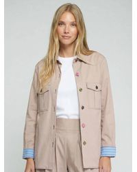 Vilagallo - Colored Button Jacket - Lyst