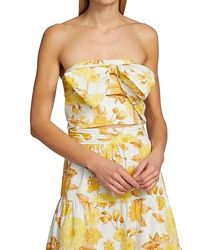 Ba&sh - Naimee Floral Tube Top - Lyst