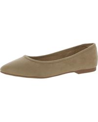RSVP - Malley Faux Suede Slip-on Ballet Flats - Lyst