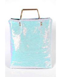 Fashnzfab - Convertible Sequins Folding Clutch - Lyst