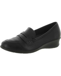 Ecco - Leather Slip-on Loafers - Lyst