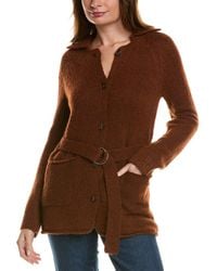 Design History - Tie Button Cardigan - Lyst