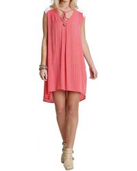 Umgee - Bohemian Lace Sleeveless Dress - Lyst